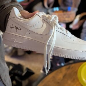 White Nike Air Force 1 Low '07 Travis Scott Cactus Jack Utopia Edition Brand NIB